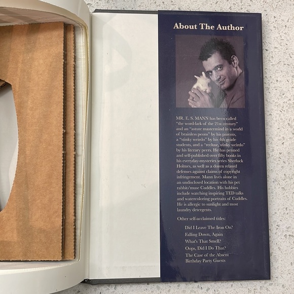 Have You Seen My Keys? Sherluck Holmes Secret Hidden Item "Book" Compartment - Picture 4 of 6